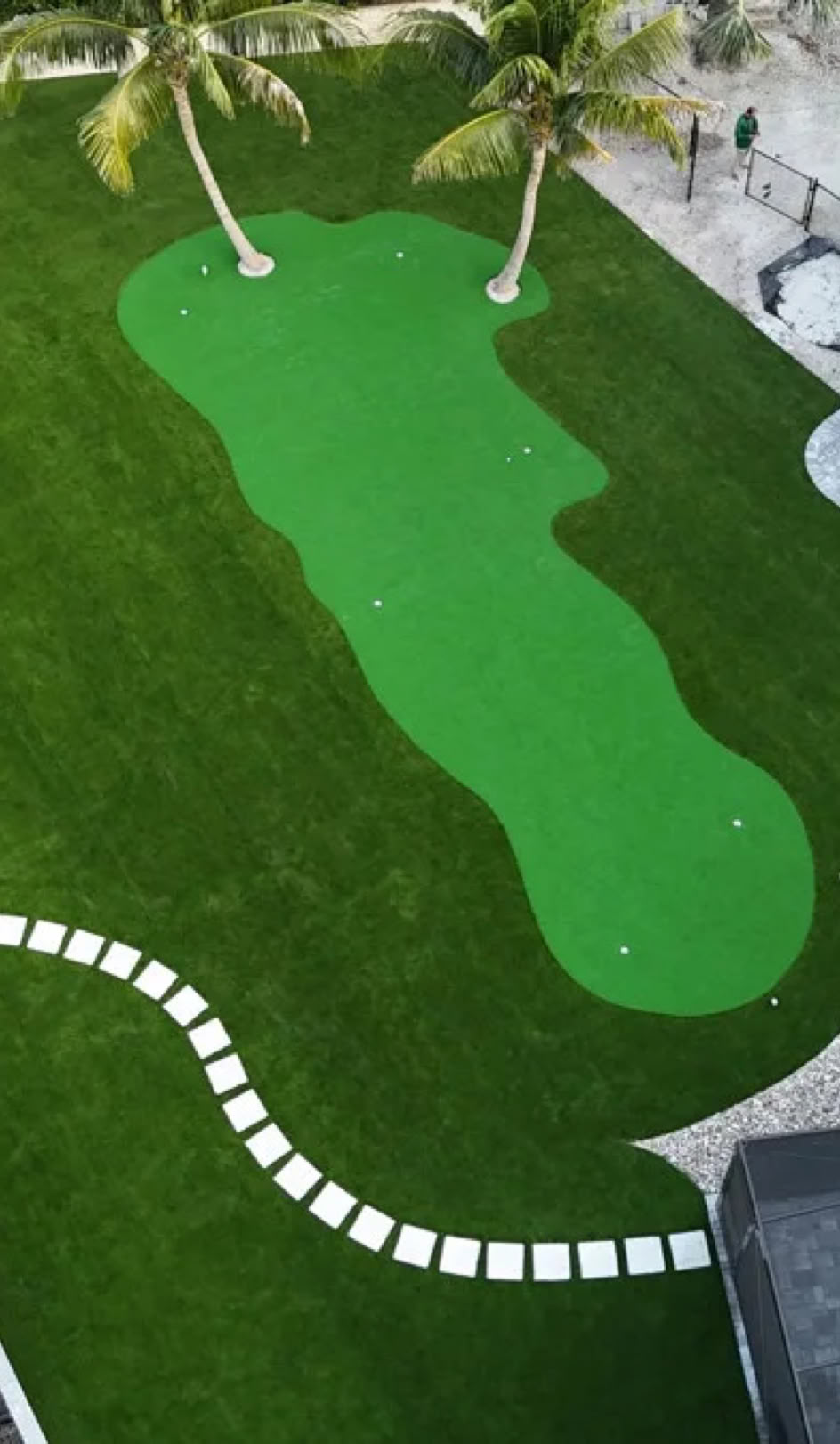 Artificial grass installation by Artificial Grass Empire