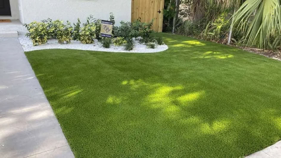 Artificial grass installation by Artificial Grass Empire