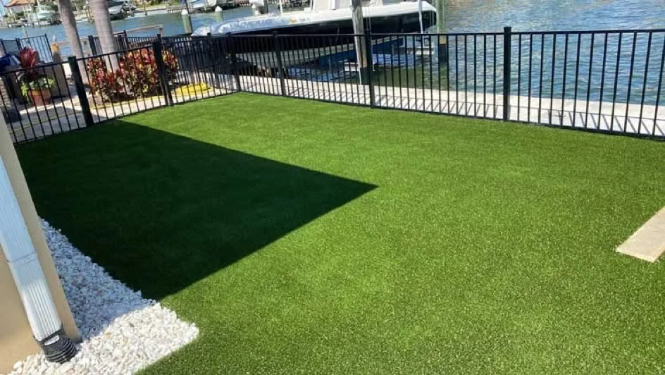 Artificial grass installation by Artificial Grass Empire