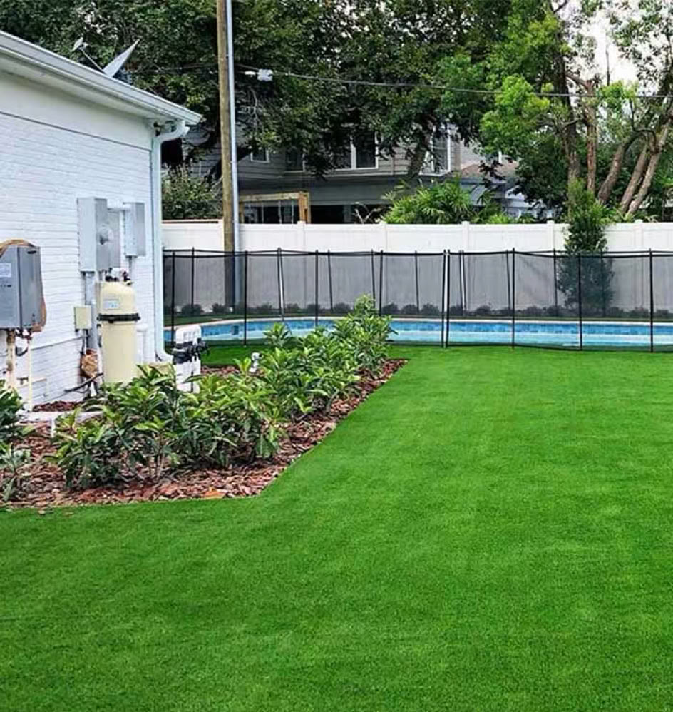 Artificial grass installation by Artificial Grass Empire