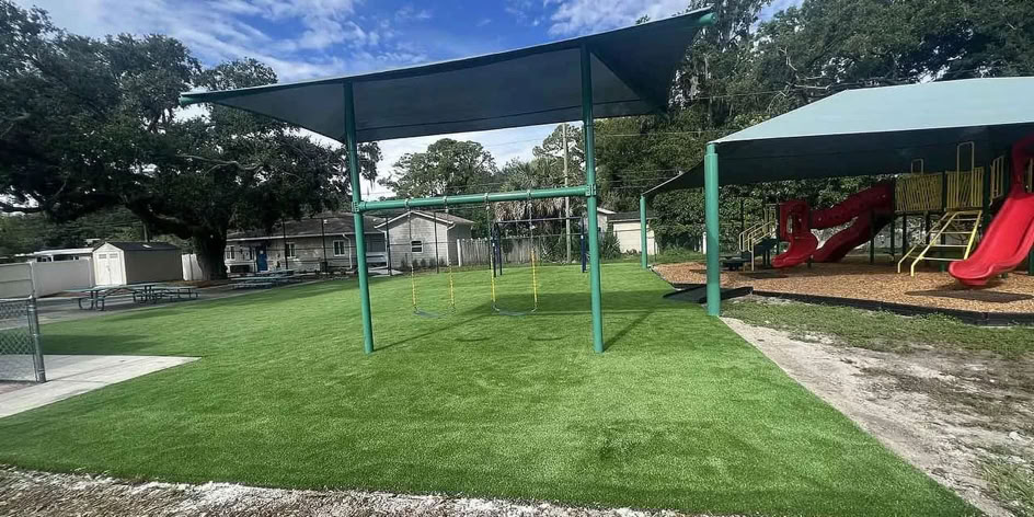 Artificial grass installation by Artificial Grass Empire