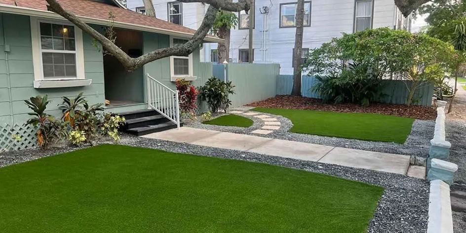 Artificial grass installation by Artificial Grass Empire