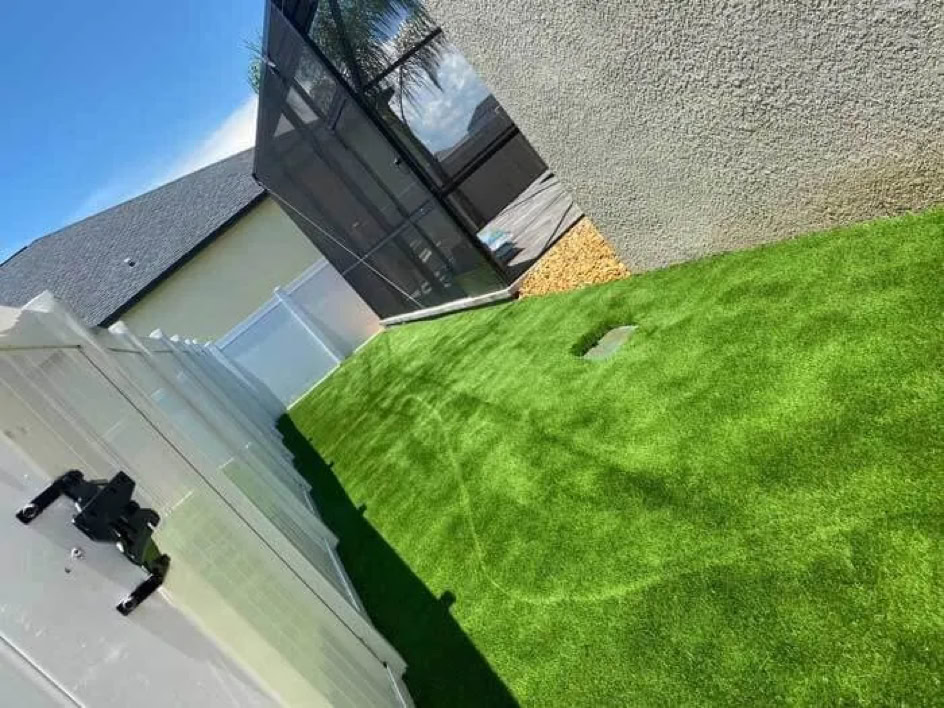 Artificial grass installation by Artificial Grass Empire