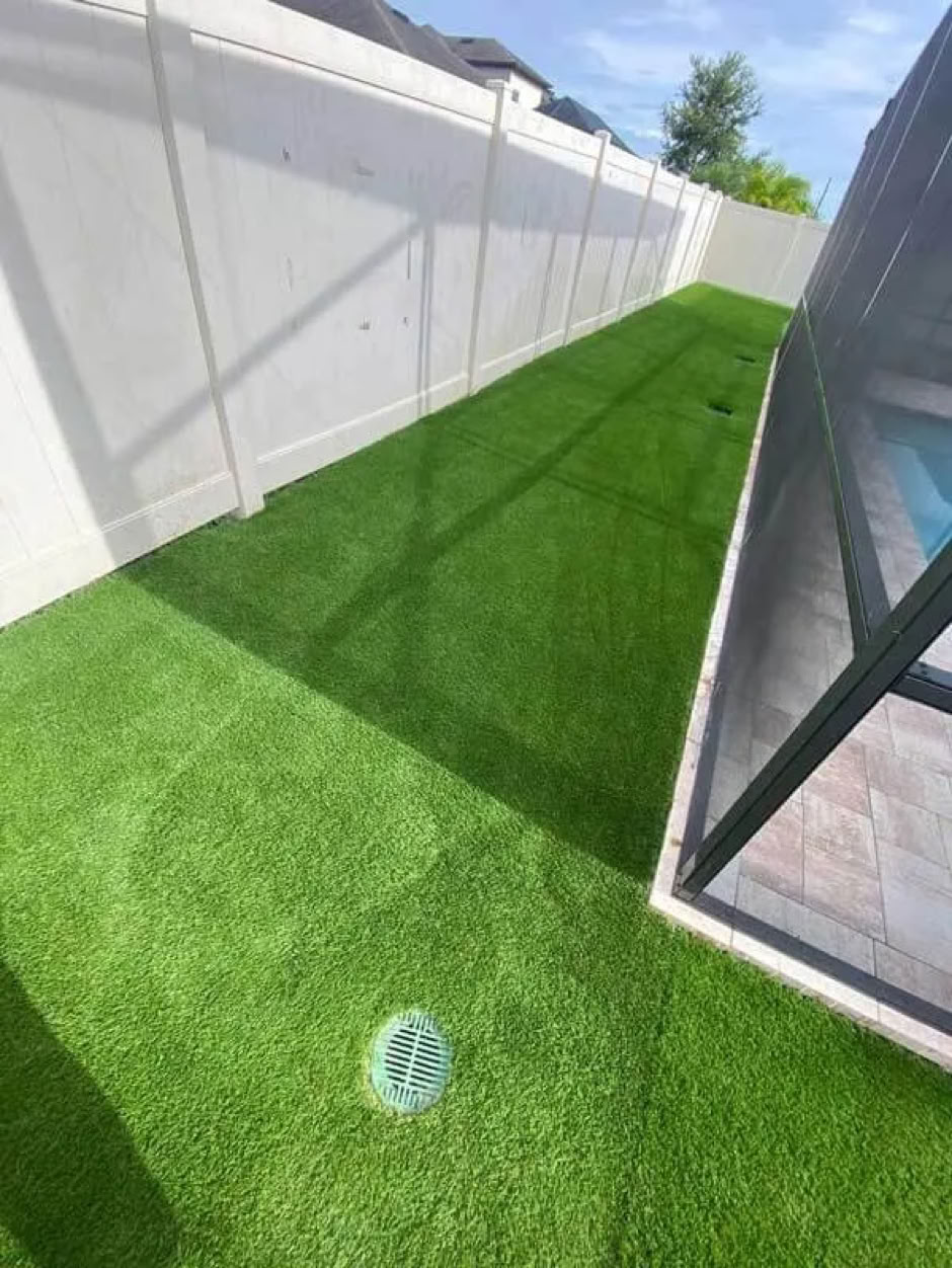 Artificial grass installation by Artificial Grass Empire