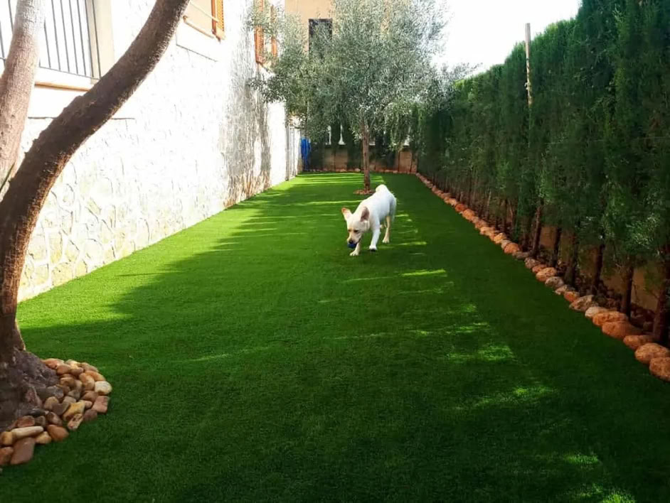 Artificial grass installation by Artificial Grass Empire