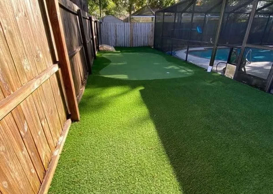 Artificial grass installation by Artificial Grass Empire