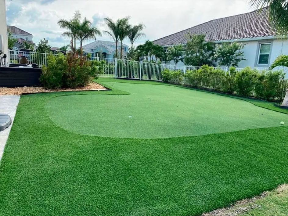 Artificial grass installation by Artificial Grass Empire