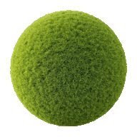 Synthetic turf in use