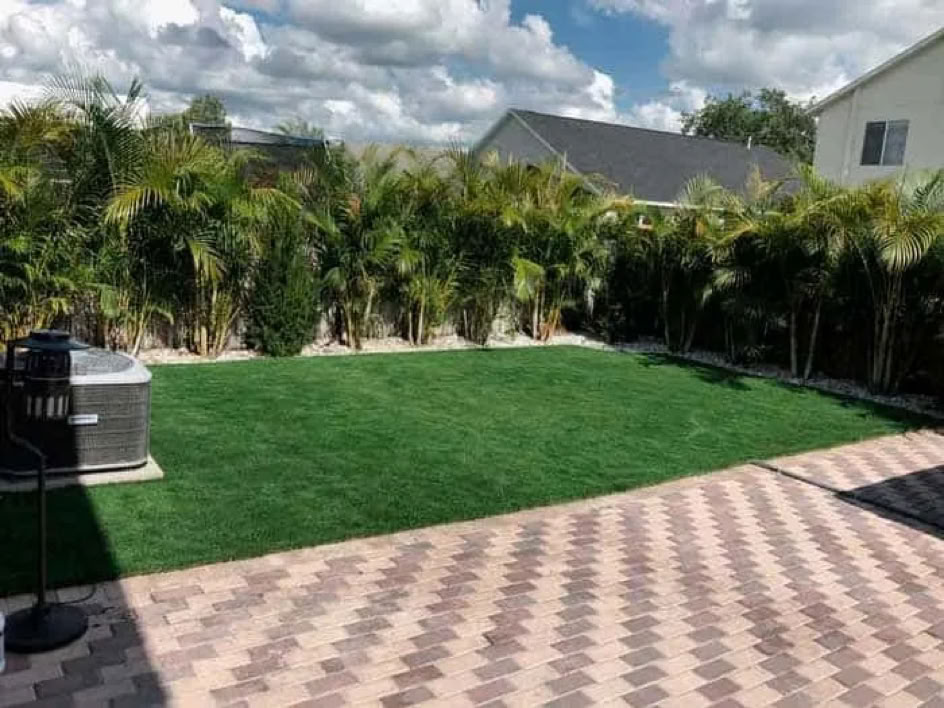 Artificial grass installation by Artificial Grass Empire