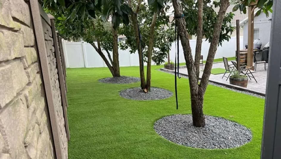 Artificial grass installation by Artificial Grass Empire