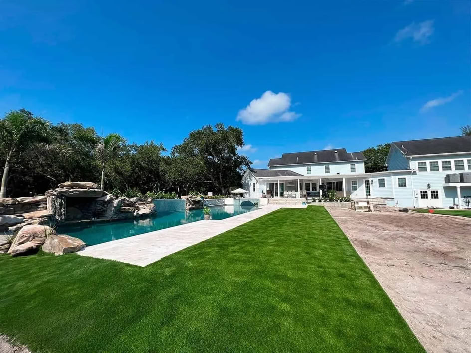 Artificial grass installation by Artificial Grass Empire