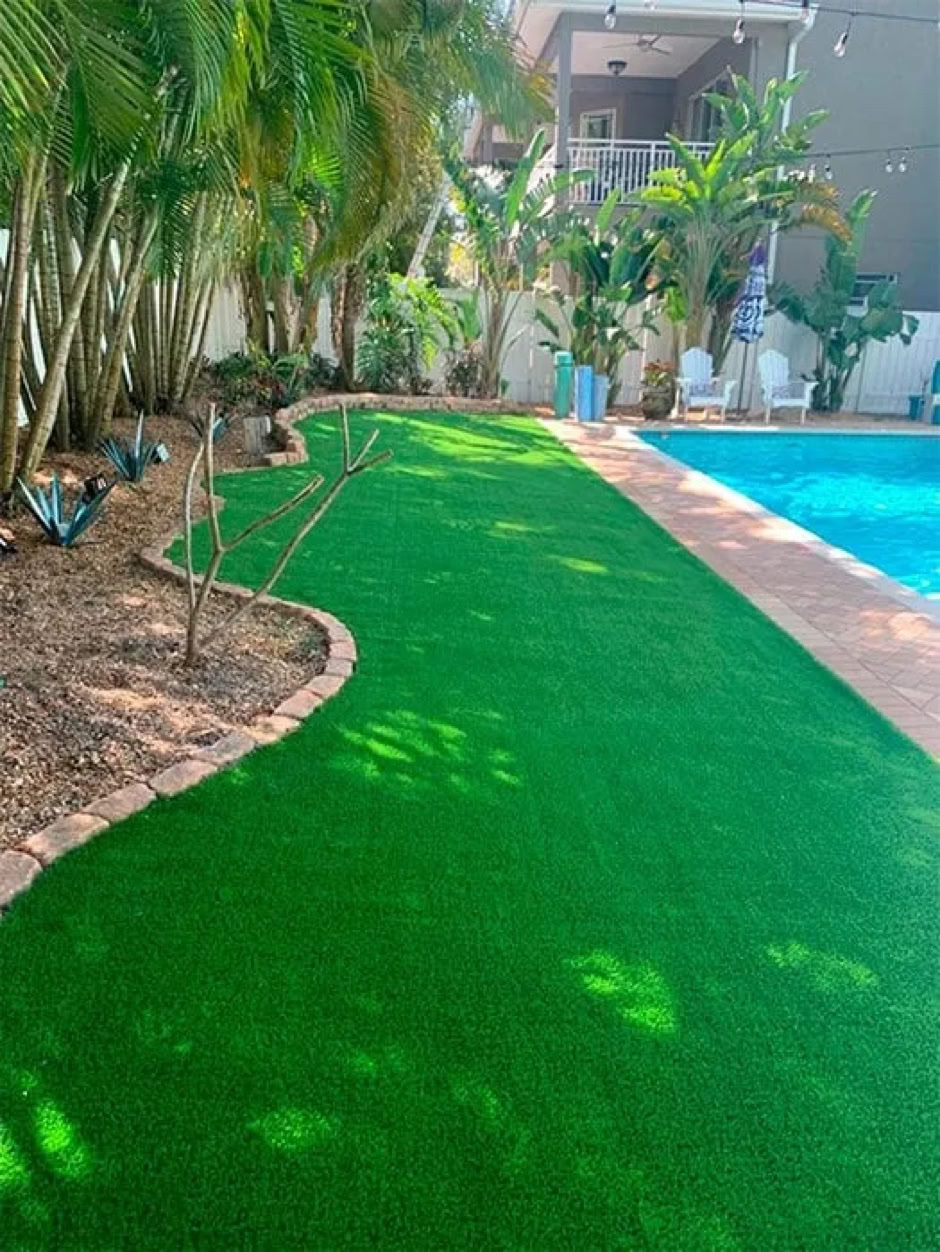 Artificial grass installation by Artificial Grass Empire