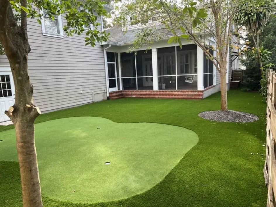 Artificial grass installation by Artificial Grass Empire
