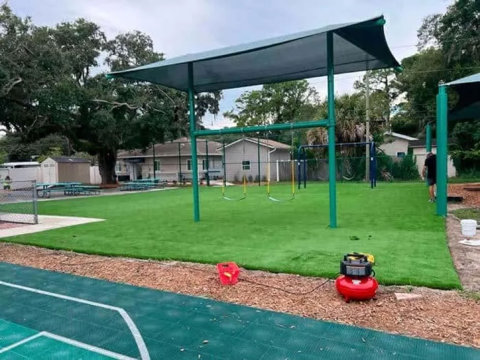 Artificial grass installation by Artificial Grass Empire