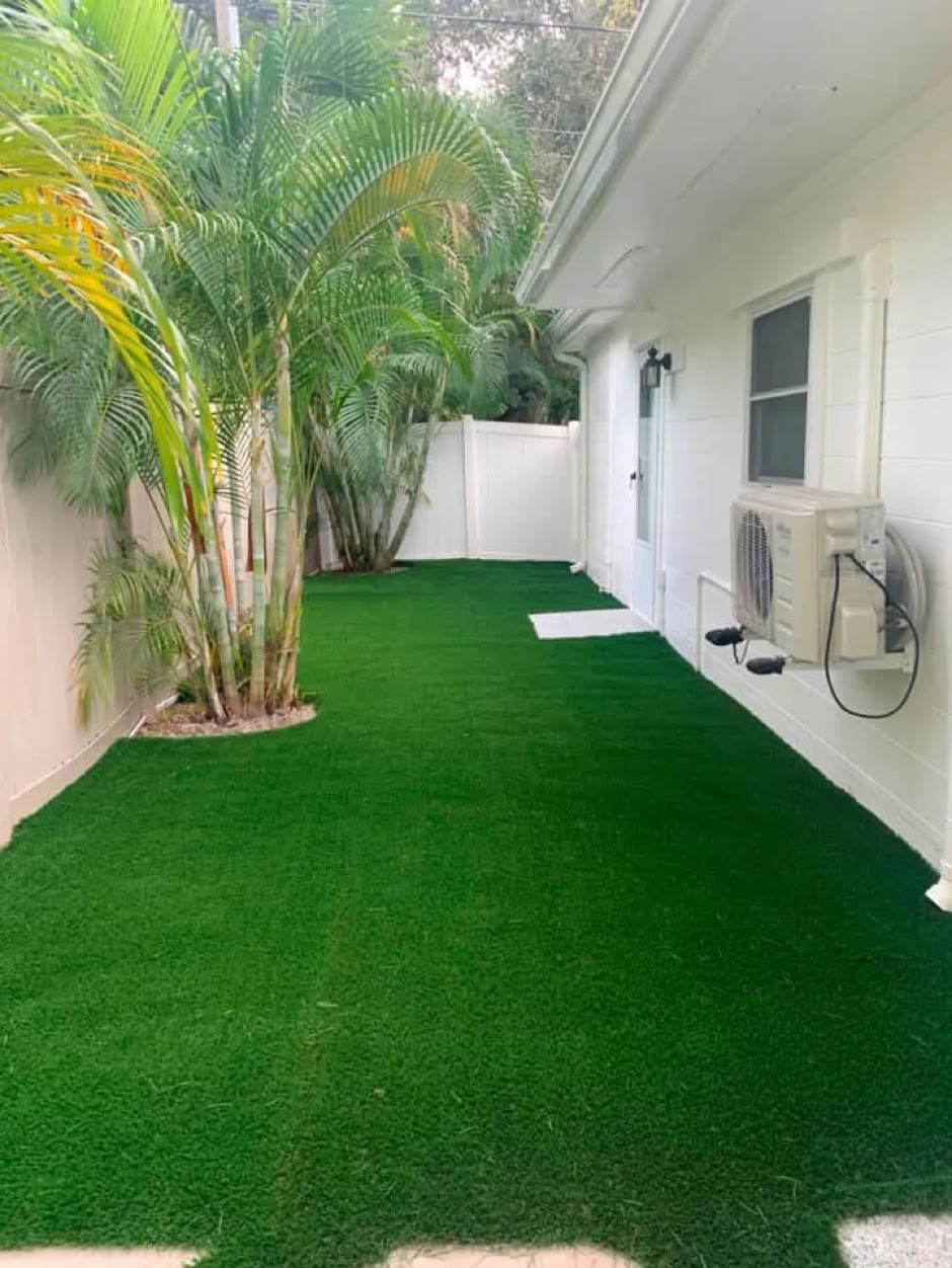 Artificial grass installation by Artificial Grass Empire