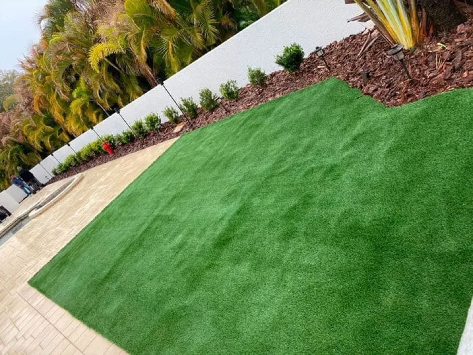 Artificial grass installation by Artificial Grass Empire