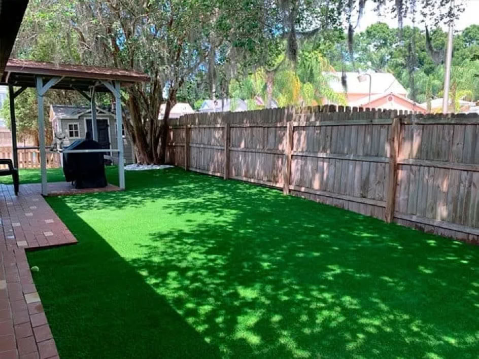 Artificial grass installation by Artificial Grass Empire