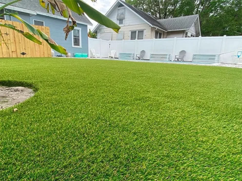 Artificial grass installation by Artificial Grass Empire